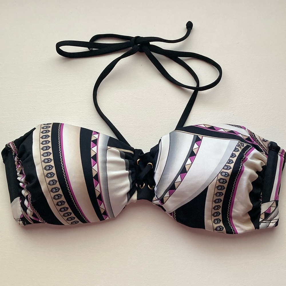 White House black market padded bathing suit top